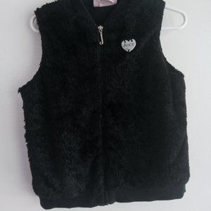 Black Juicy Couture Vest for Toddler 4T